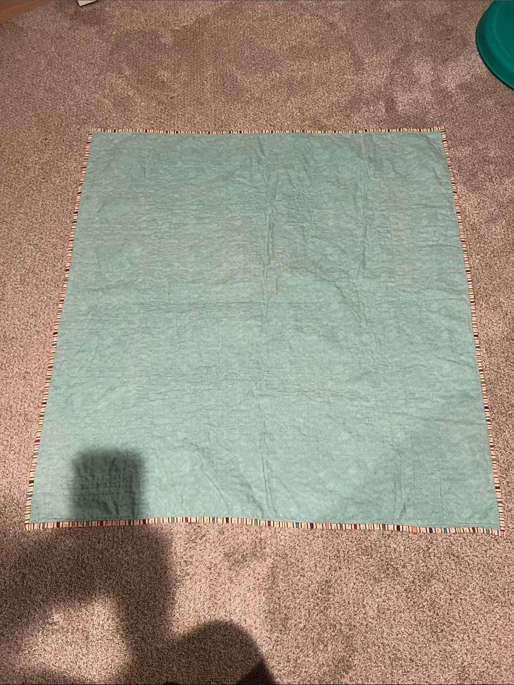 Handmade Animal Patchwork Quilt in Multicolor